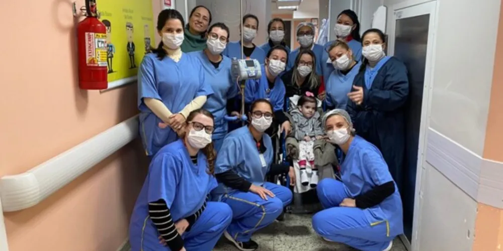 Com o quadro cada vez mais grave, Helena concluiu o tratamento no Hospital Universitário Evangélico Mackenzie