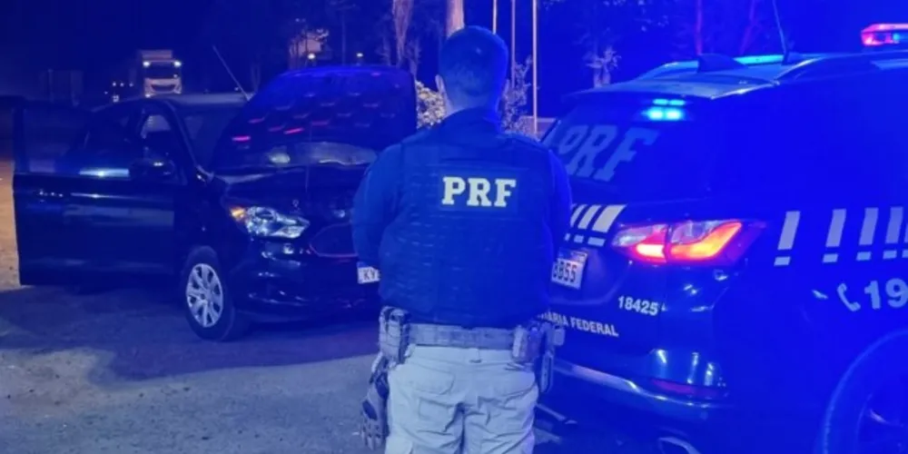 Foragido estava em um Ford Ka furtado em Minas Gerais