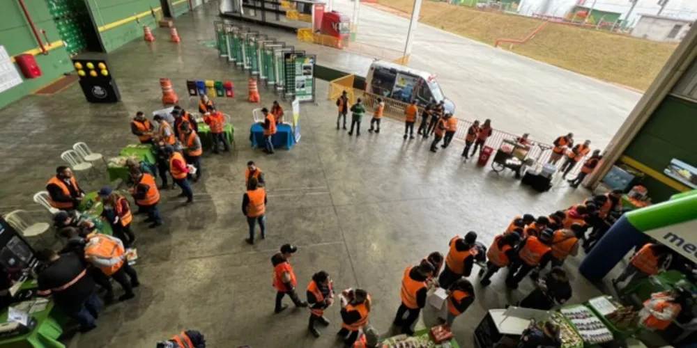 Iniciativa é realizada na unidade de Master Cargas do Distrito Industrial de Ponta Grossa