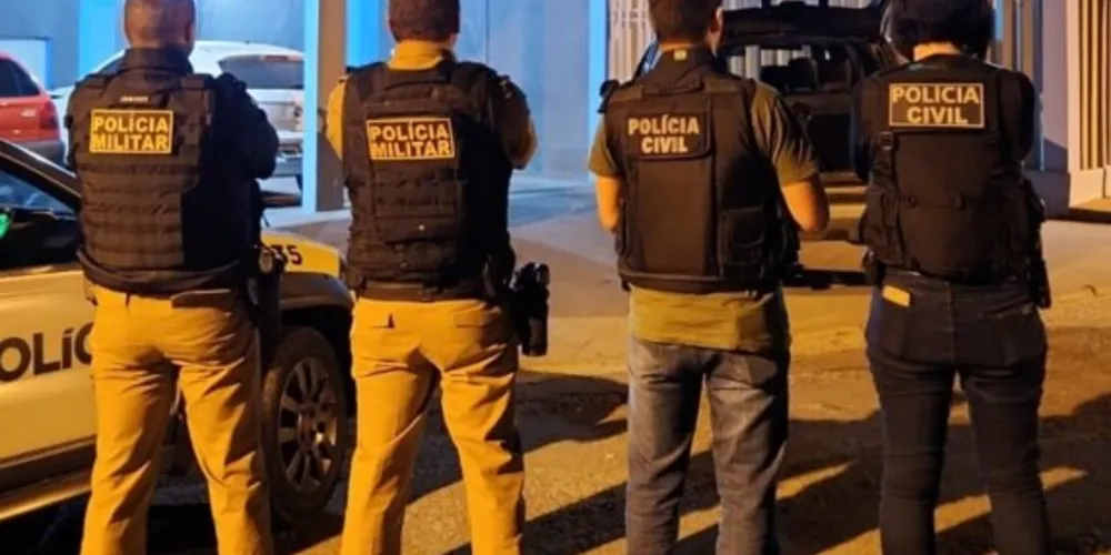 Prisão aconteceu no município de Jaguariaíva