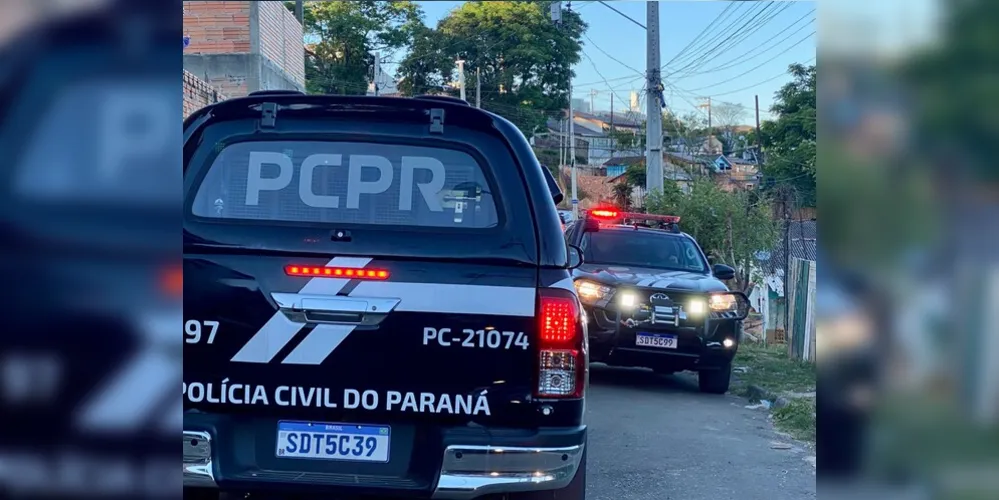 Policiais foram às ruas para o cumprimento do mandado de prisão