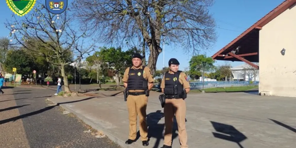 Ação no Centro de Ponta Grossa integrou a Operação 10 de agosto