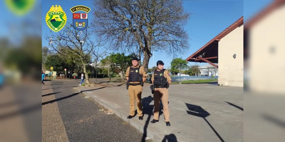 Ação no Centro de Ponta Grossa integrou a Operação 10 de agosto