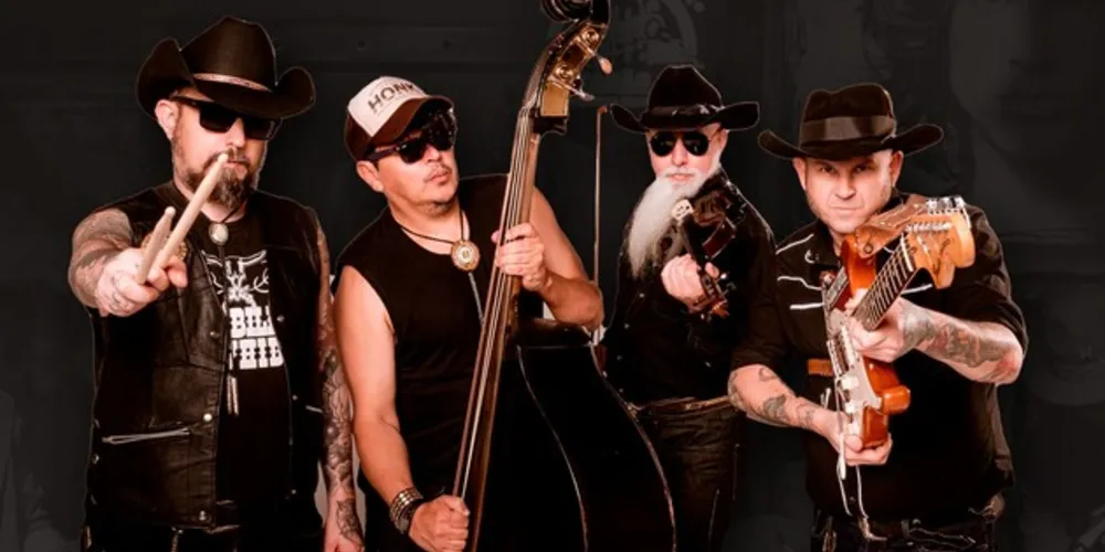 Na sexta-feira tem show da banda 'Hillbilly Rawhide' no Estação PG