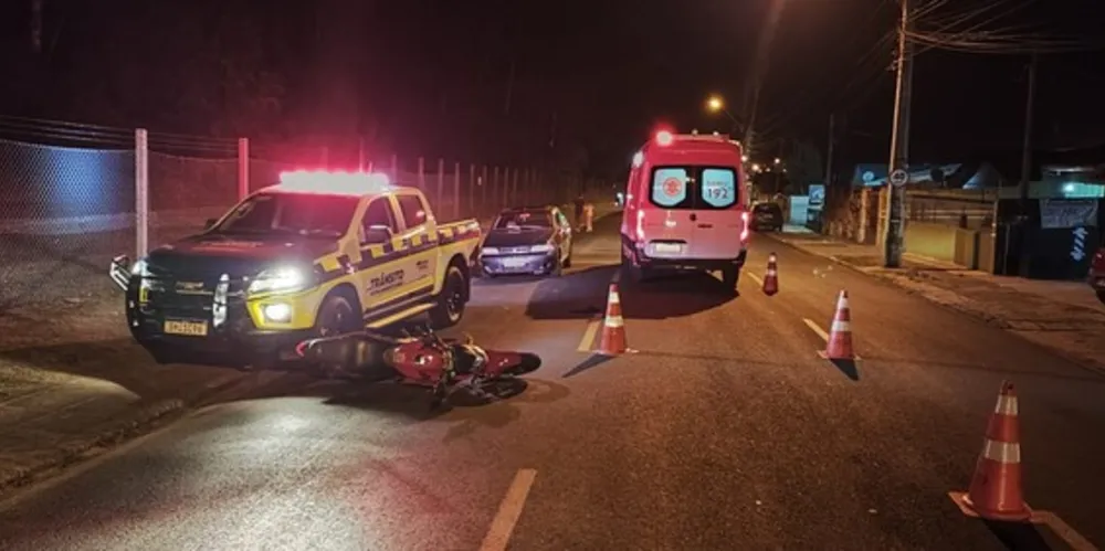 Moto seguia no sentido Centro, próximo ao Centro de Eventos