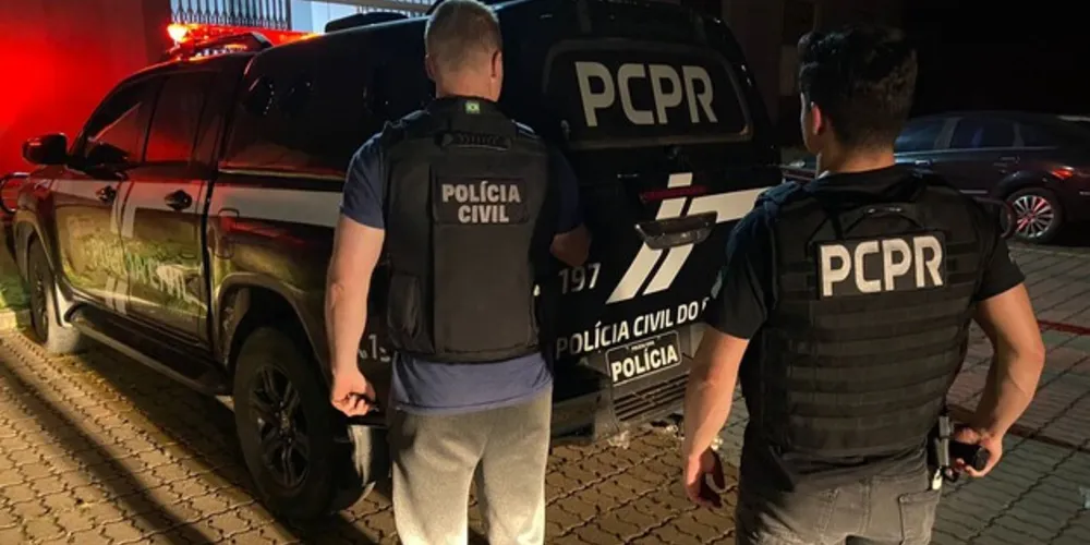 Homem foi encaminhado à Cadeia Pública no início da noite desta quinta