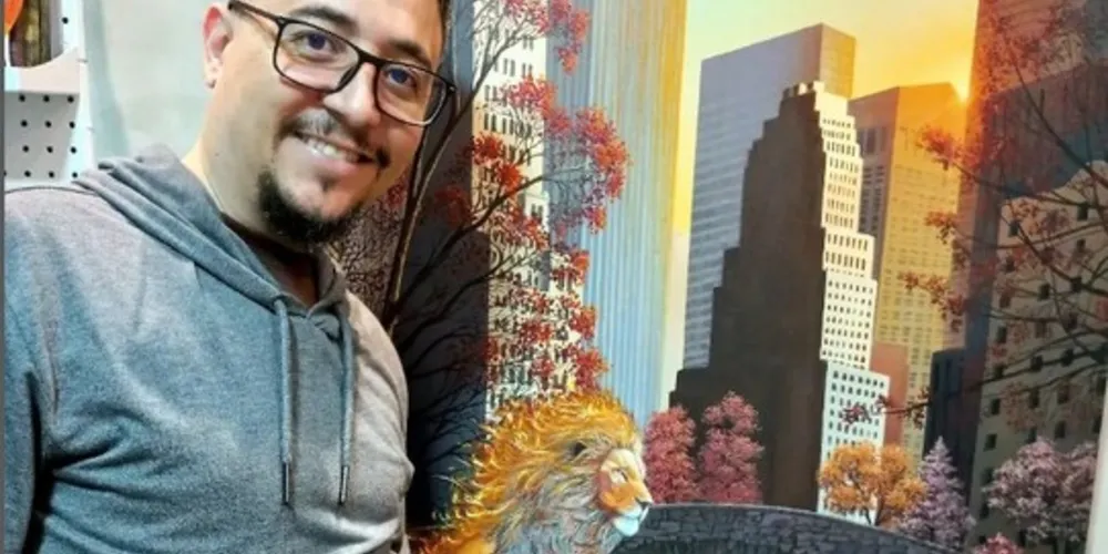 Em 2020, o artista recebeu seu primeiro prêmio internacional de arte