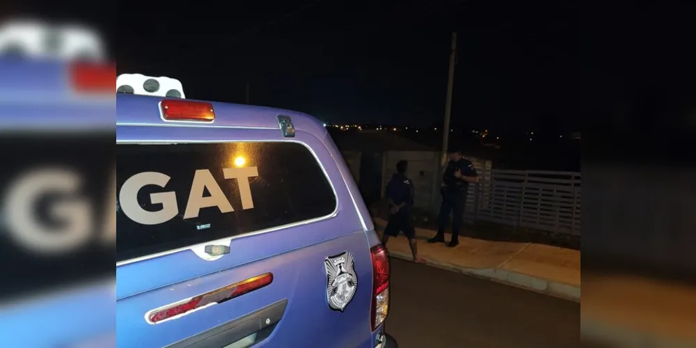 A Equipe GAT FOX  coordenou a operação no bairro Cará-Cará.