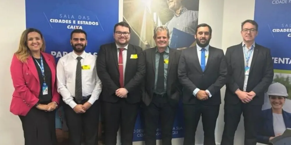 Prefeito Lucas Machado esteve em Brasília com sua comitiva na última semana para avançar nas tratativas referentes à parceria e demonstrou otimismo