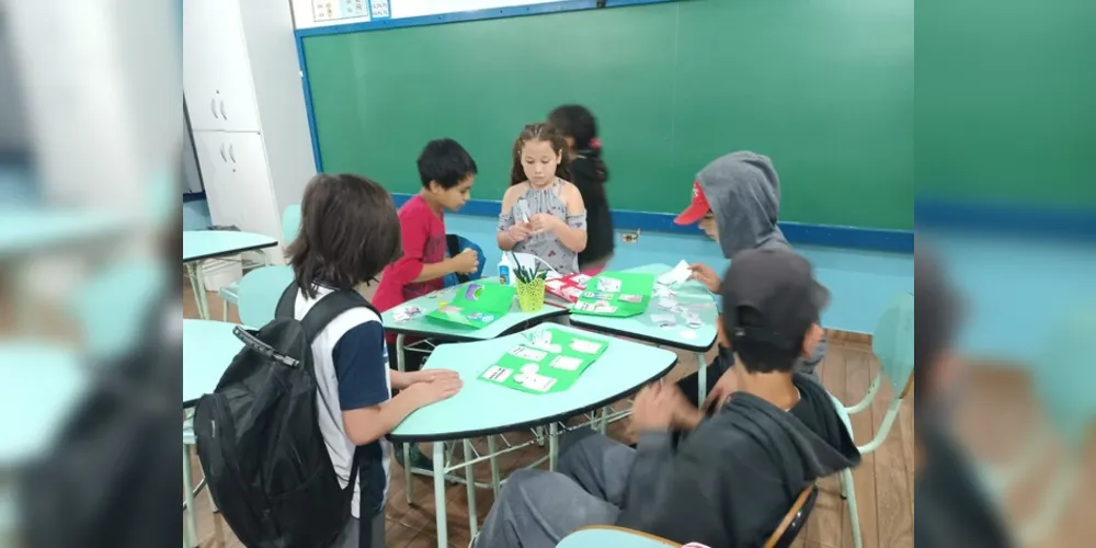 Aspectos culturais foram amplamente representados com dinâmica em sala