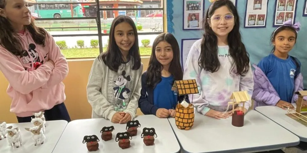 A exposição foi o momento final de um trabalho realizado durante todo o ano de 2023