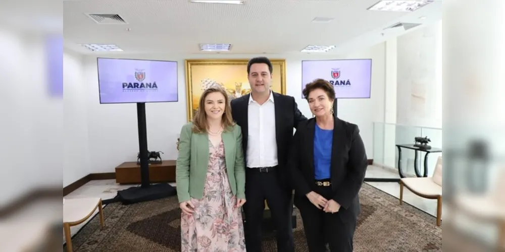 Reunião nesta quarta-feira (5) deputada federal e secretária de Estado da Mulher, Igualdade Racial e Pessoa Idosa, Leandre Dal Ponte