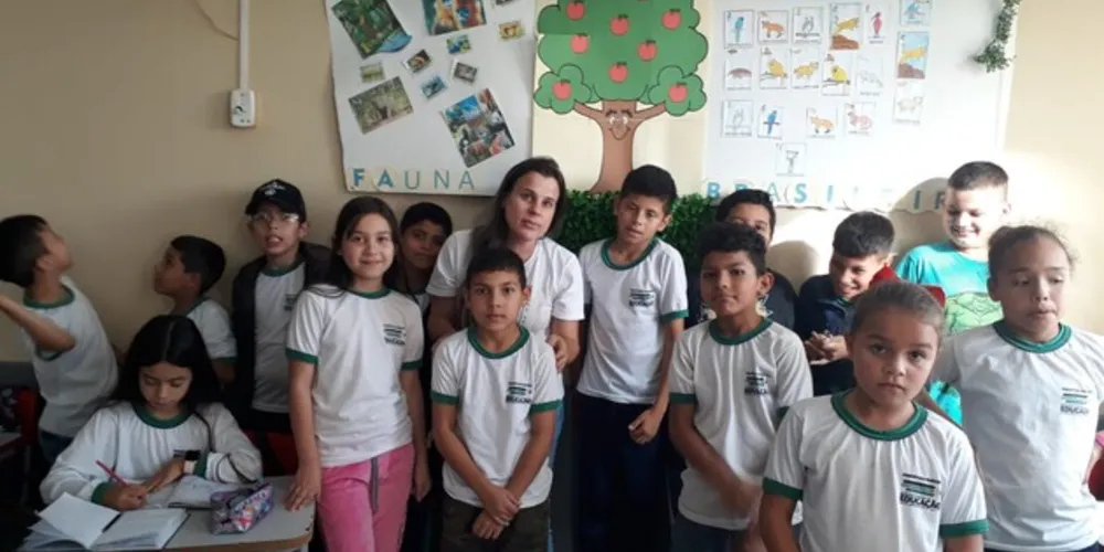Turma pôde entender a importante das espécies do nosso país
