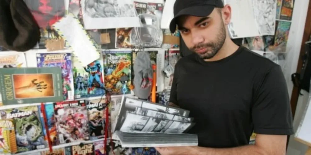 O quadrinista ministrará a masterclass ‘Como viver de quadrinhos’