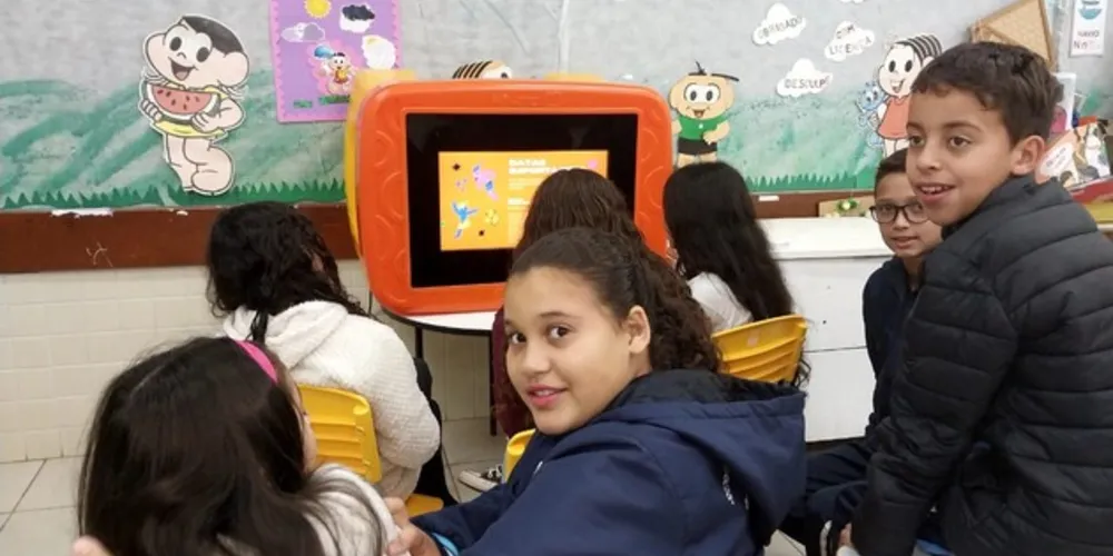 Estudantes puderam realizar atividades profícuas, envolvendo entrevista e apresentação