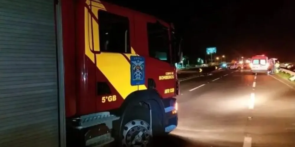 Tragédia aconteceu em frente ao Ceasa, na saída para Campo Mourão