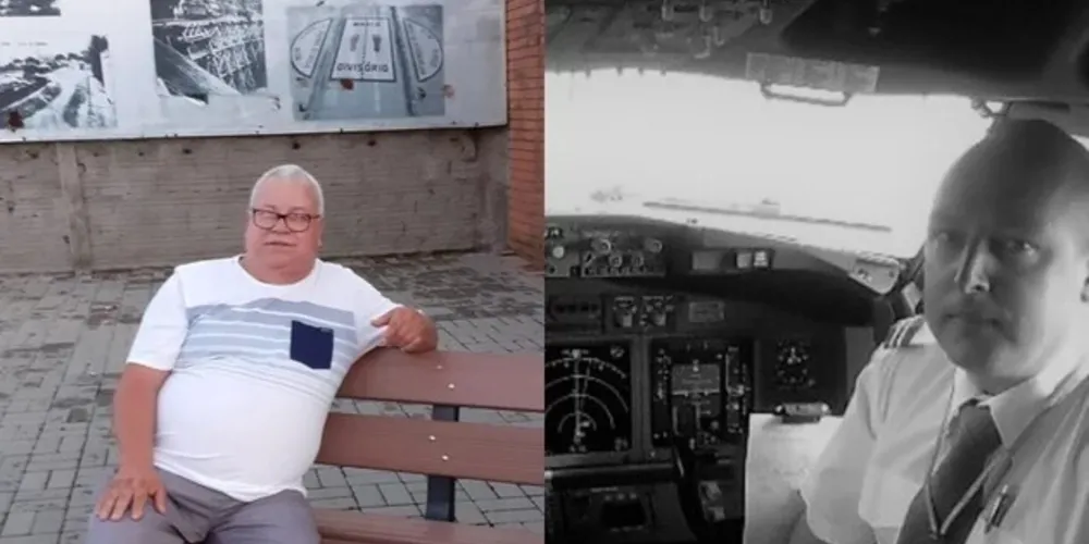 Os dois ocupantes da aeronave eram Roberto Francisconi, de 69 anos, e Cristiano Cloda, de 48 anos