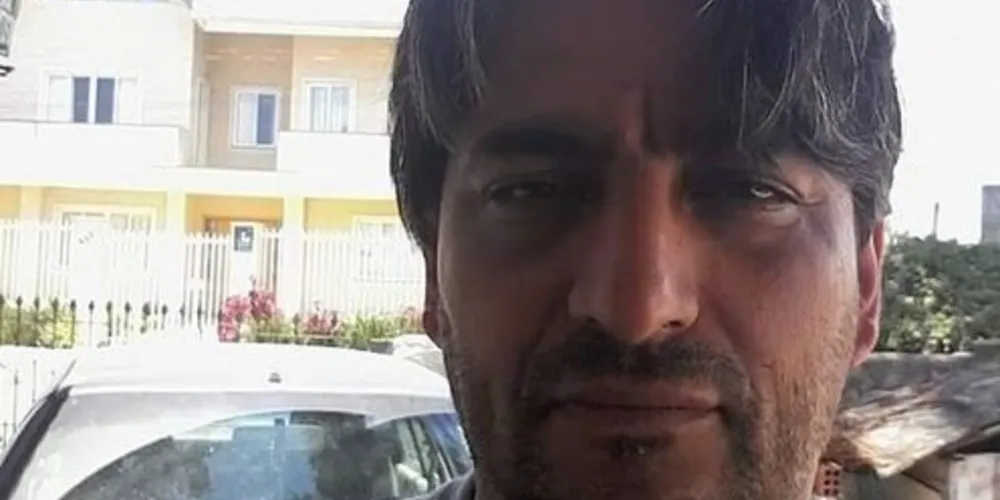 Ermio Jorge Batista, 47 anos, morador de Curitiba, vítima do acidente