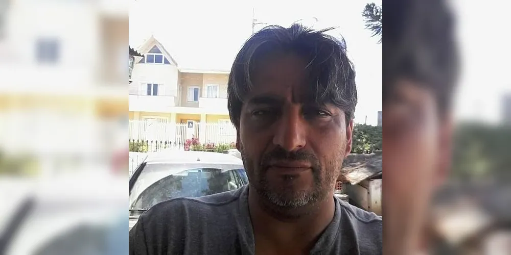 Ermio Jorge Batista, 47 anos, morador de Curitiba, vítima do acidente