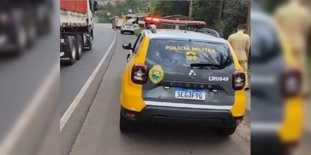 Equipes da Polícia Militar, Polícia Civil e Corpo de Bombeiros foram acionados até o local