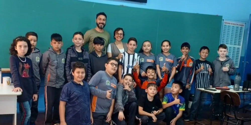 Alunos puderam trabalhar o tema e apresentar suas conclusões acerca da abordagem ambiental