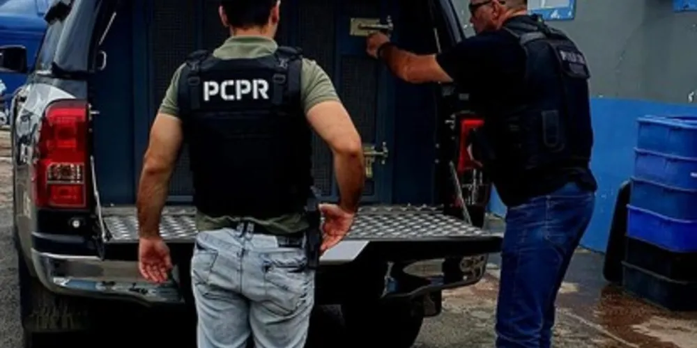 Criminoso foi detido e encaminhado à Cadeia Pública