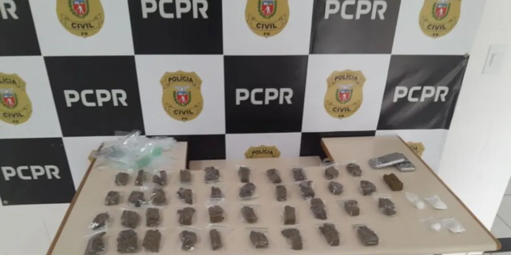 Material foi apreendido e levado à 43ª DRP