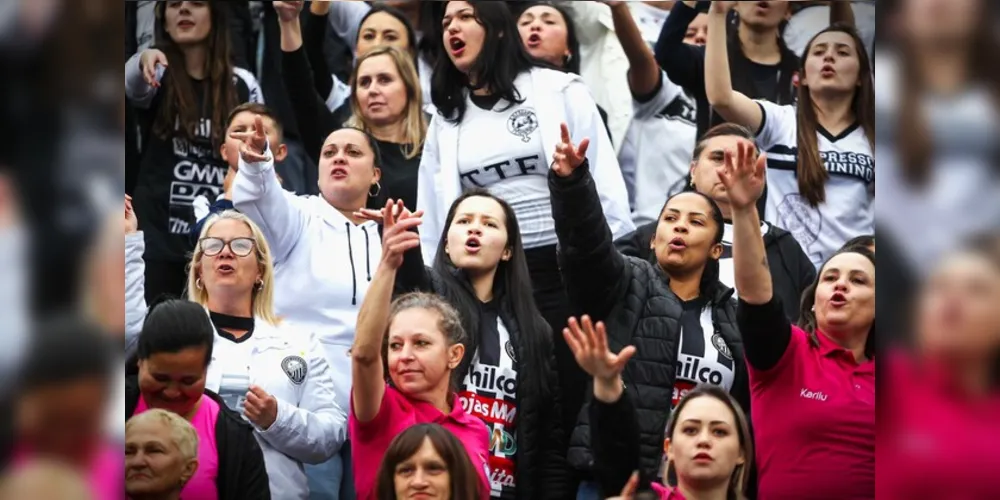 Nas últimas partidas, torcida feminina esteve presente no estádio