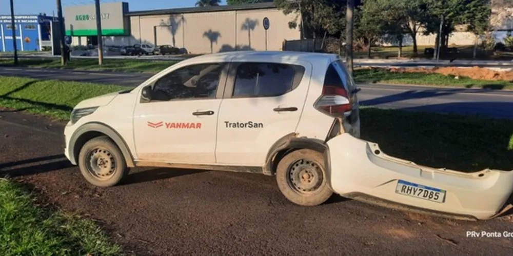 Acidente aconteceu na tarde desta segunda-feira (11), em Palmeira