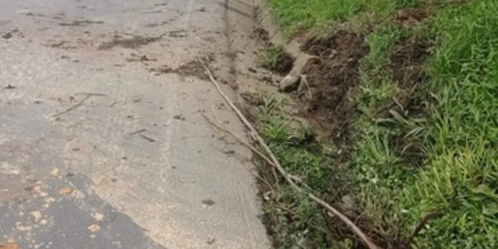 Acidente na PR-160, em Telêmaco Borba, aconteceu nesta sexta-feira (08)