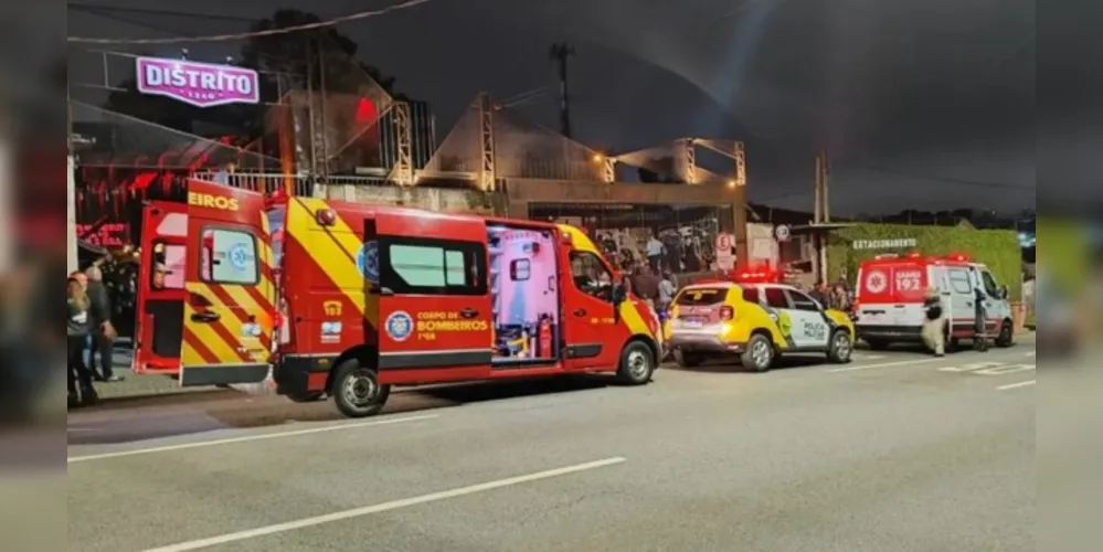 Situação aconteceu dentro de uma casa noturna do bairro Campina do Siqueira, em Curitiba