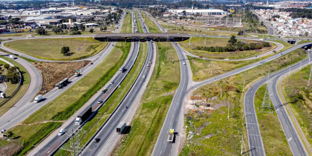 Contorno Sul, importante ligação em Curitiba, integra o lote