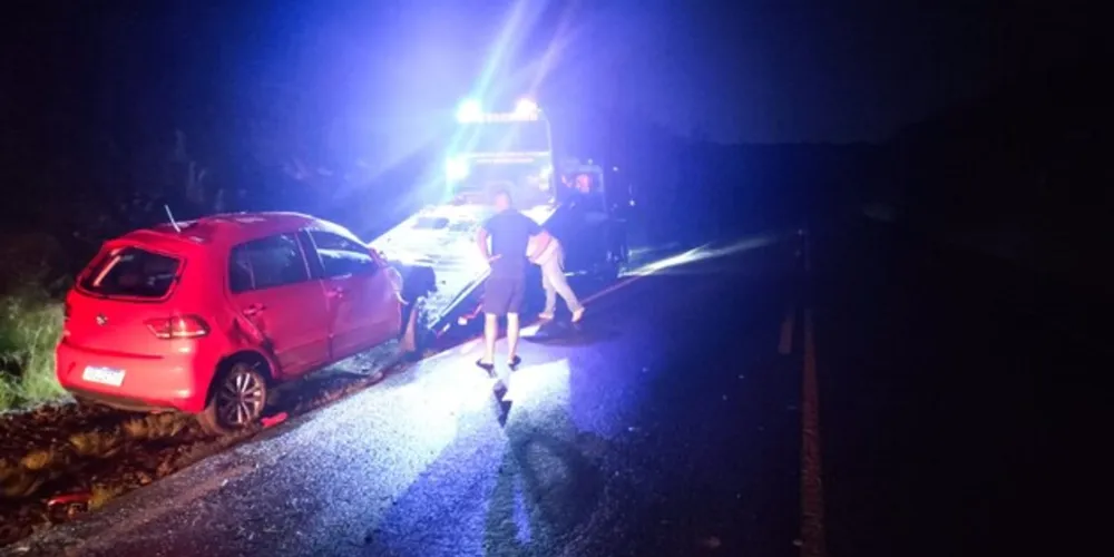 Acidente aconteceu na noite desta quarta-feira (26), na PR-170