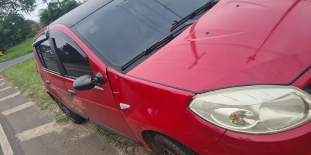 Um Sandero e um ciclista estariam seguindo sentido Palmeira, quando aconteceu a colisão