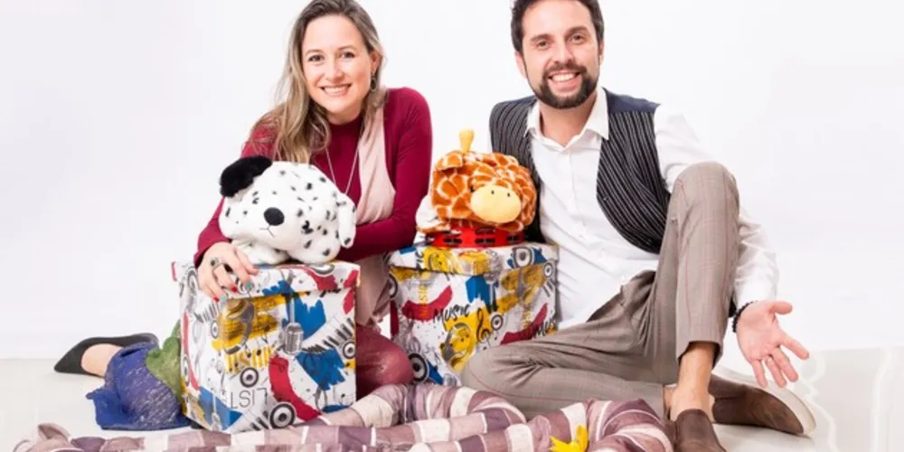 Os integrantes Joãozinho e a Juliani Ribeiro terão um stand sonoro no evento