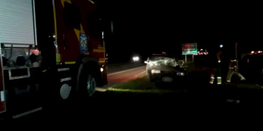 Acidente aconteceu no final da madrugada deste sábado, em Castro, na região dos Campos Gerais