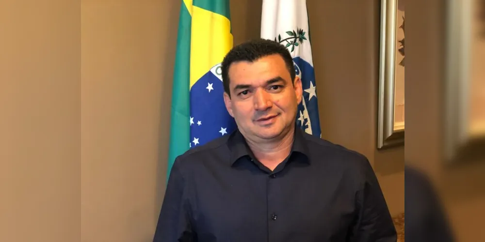 Presidente da AMP e prefeito de Santa Cecília, Edimar Santos