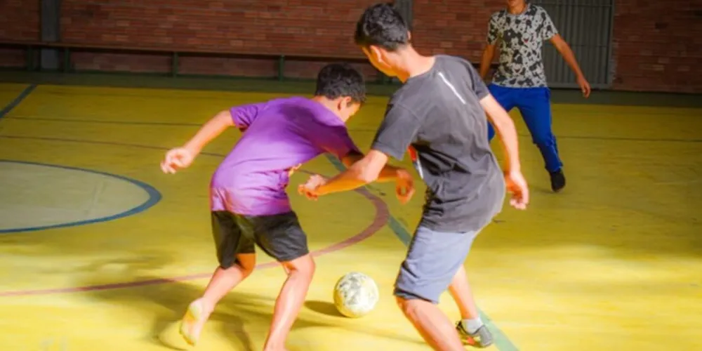 O Instituto João XXIII conta com modalidades do projeto como Futsal e Vôlei