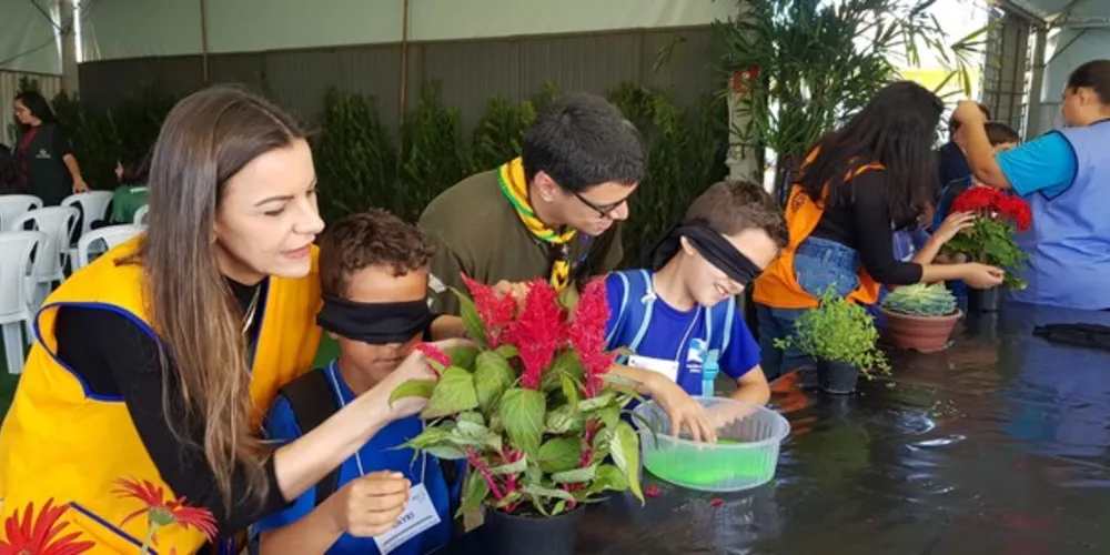 Jardim sensorial e planetário são as principais atrações