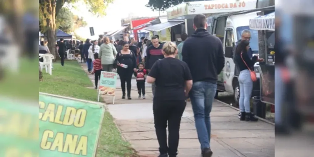 A feira terá comidas típicas julinas como pinhão, milho verde e pamonha