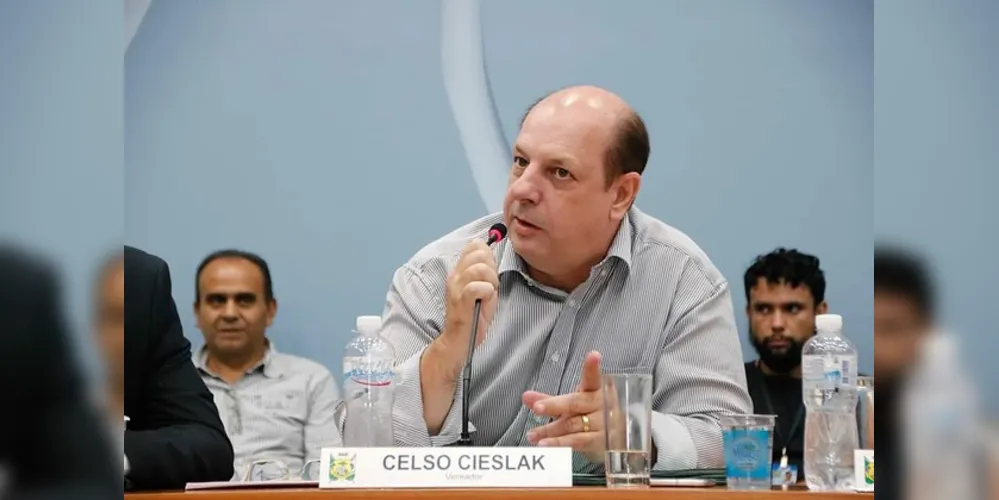 Vereador Celso Cieslak (foto) foi afastado do cargo no mês junho