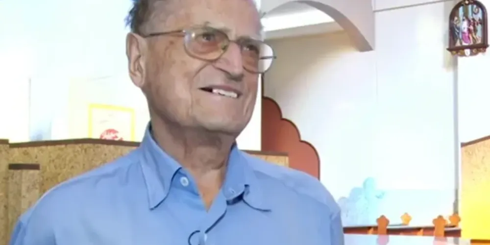 Clemente Vendramim é vigário na igreja matriz de Umuarama