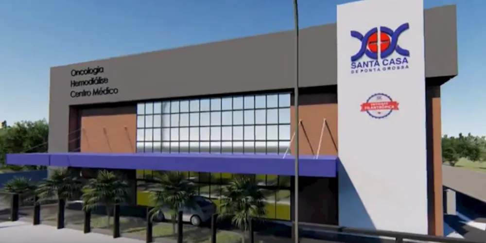 Projeto da construção do hospital foi apresentado pela Santa Casa em 2021