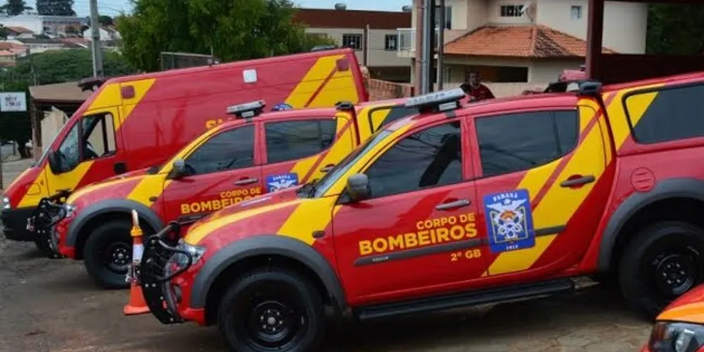 Socorristas foram até o local no início da tarde desta quinta