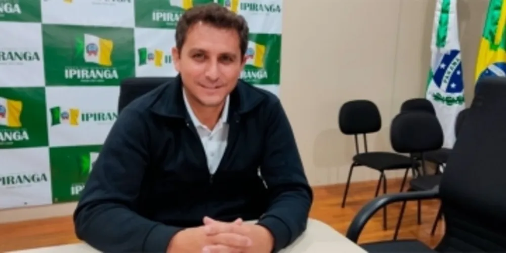 Prefeito Douglas Modesto: Ipiranga firmou parceria com o Senai para oferta de curso