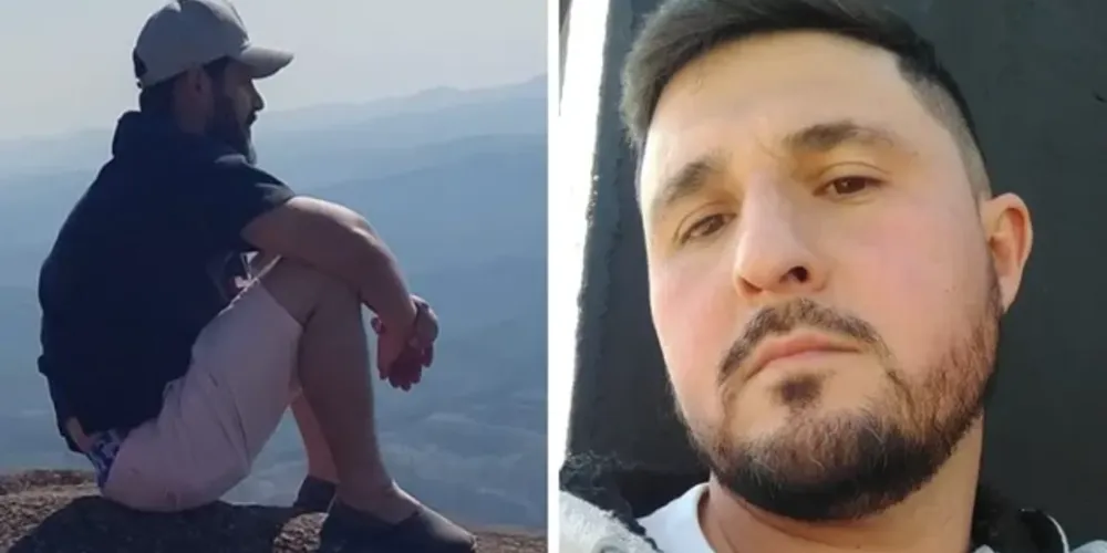 Cleverson Luiz Honorato Piluski (à esquerda) e Daniel Cabral