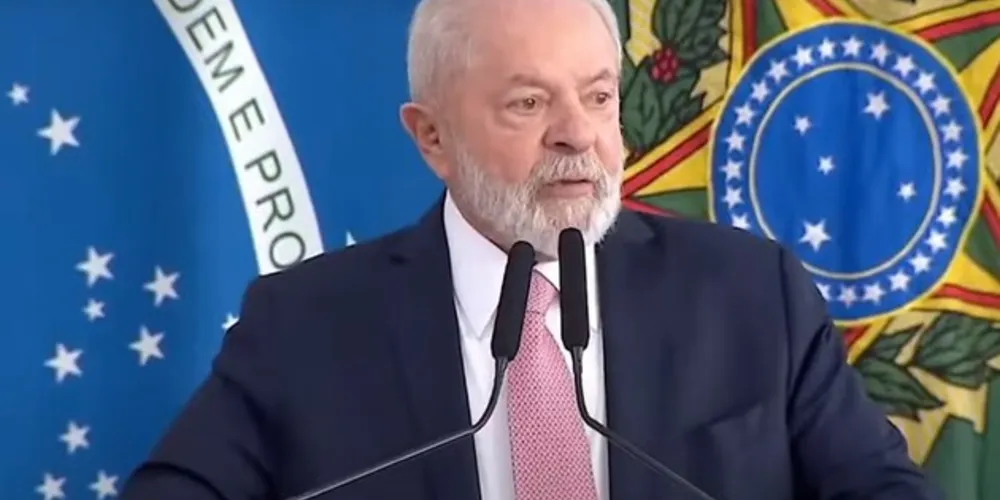 Lula discursou nesta quarta-feira