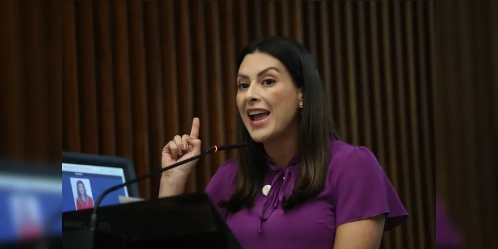 Em discurso na Assembleia, Mabel contou que teve acesso a um documento que não está sob sigilo