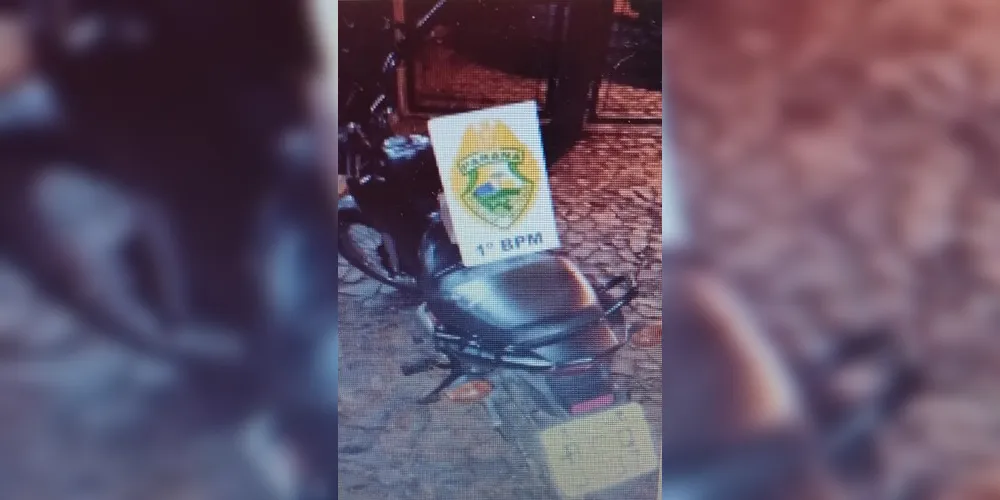 PM recuperou na noite desta sexta-feira (08) moto com alerta de furto