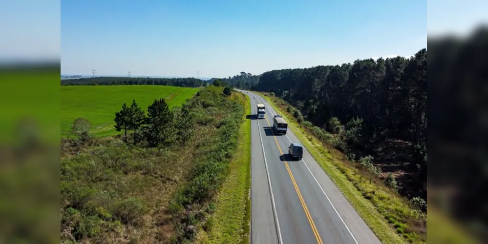 Lote 1 da nova concessão terá 156 km de duplicação na BR-277, entre Curitiba e Prudentópolis.